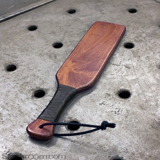 Stockroom Essentials Leather Wrapped Spanking Paddle - Image 3