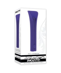 Evolved Full Coverage Rechargeable Bullet Silicone Purple