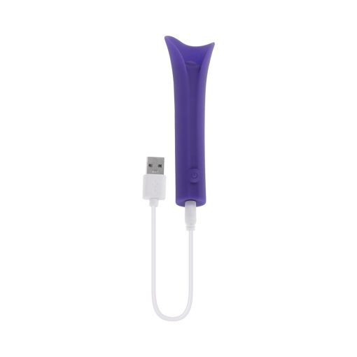 Evolved Full Coverage Rechargeable Bullet Silicone Purple - Image 8