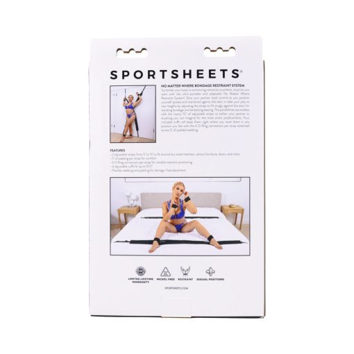 Sportsheets No Matter Where Bondage Restraint System - Image 12
