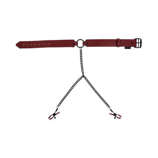 Sportsheets Saffron Collar With Nipple Clamps - Image 11