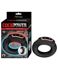 Cockpower Heat Up Cock Ring Black