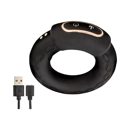 Cockpower Heat Up Cock Ring Black - Image 2