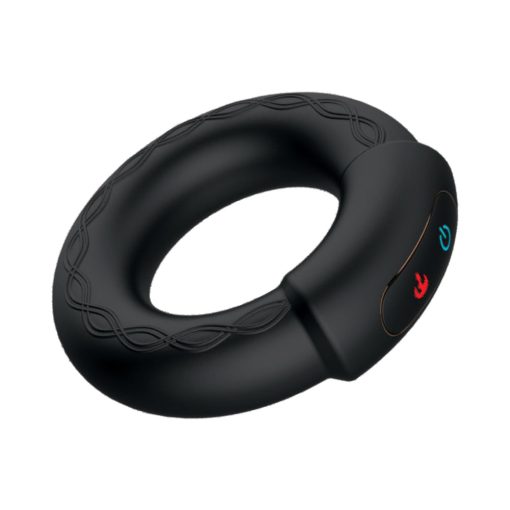 Cockpower Heat Up Cock Ring Black - Image 4
