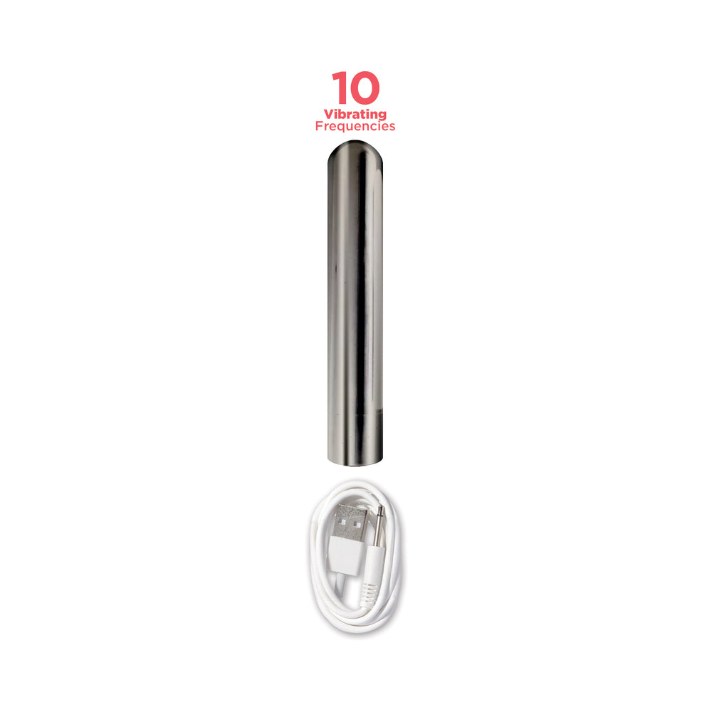 Dickboy Vibes 6 In. Dildo With Rechargeable Bullet Vanilla 2 Dickboy Vibes 6 In. Dildo With Rechargeable Bullet Vanilla - Image 2