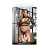 Fantasy Lingerie Vibes Barbed Wire Fishnet Bralette