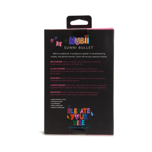 Nu Sensuelle Sunni Nubii Warming Bullet Pink - Image 6