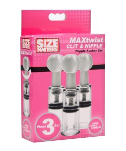 Size Matters Twisted Triplets Nipple And Clit Suckers