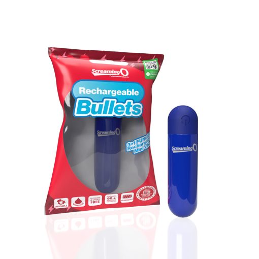 Screaming O Rechargeable Bullets In Candy Bowl 24Pcs Assorted - Image 2