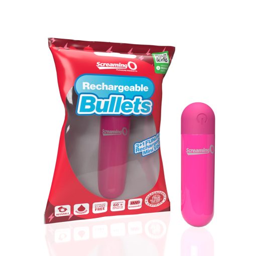 Screaming O Rechargeable Bullets In Candy Bowl 24Pcs Assorted - Image 4