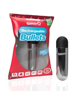 Screaming O Rechargeable Bullets In Candy Bowl 24Pcs Assorted