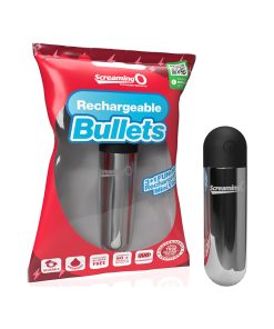 Screaming O Rechargeable Bullets Silver