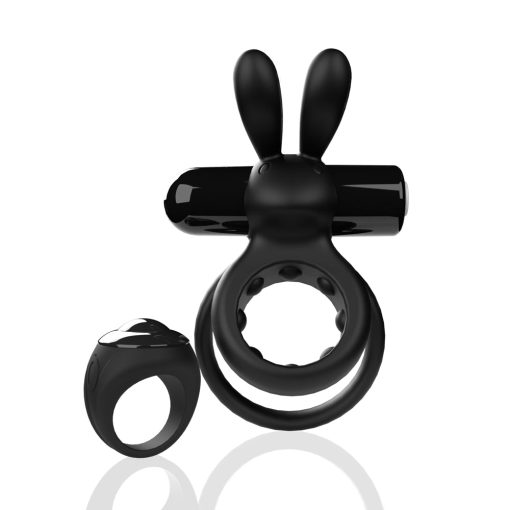 Screaming O Remote Controlled Ohare Vibrating Ring Black - Image 3