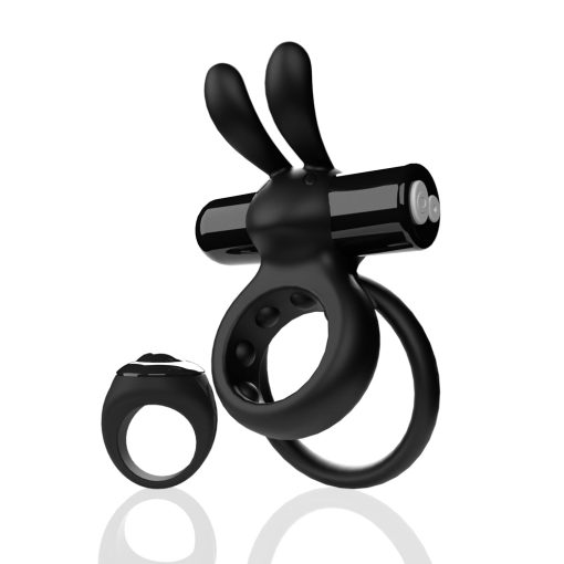 Screaming O Remote Controlled Ohare Vibrating Ring Black - Image 4