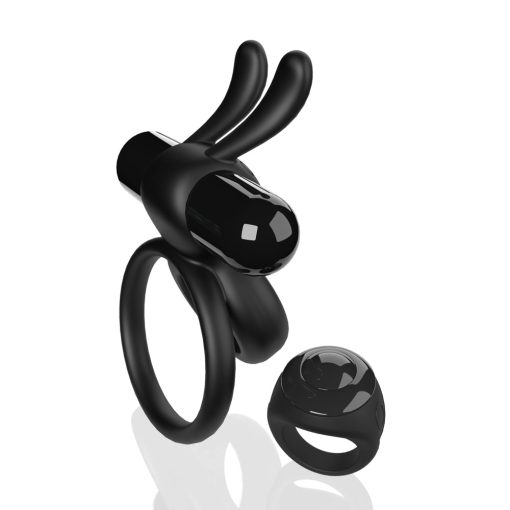 Screaming O Remote Controlled Ohare Vibrating Ring Black - Image 5