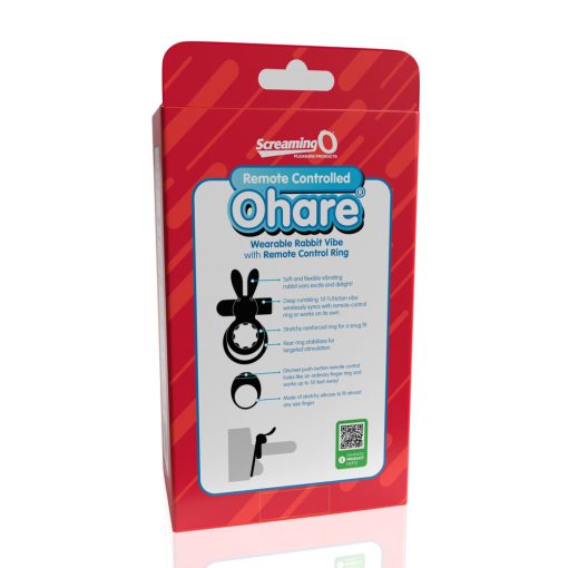 Screaming O Remote Controlled Ohare Vibrating Ring Black - Image 7