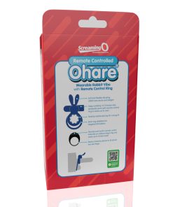 Screaming O Remote Controlled Ohare Vibrating Ring Blue