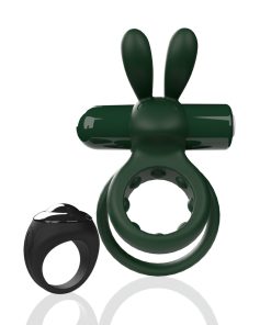 Screaming O Remote Controlled Ohare Vibrating Ring Green