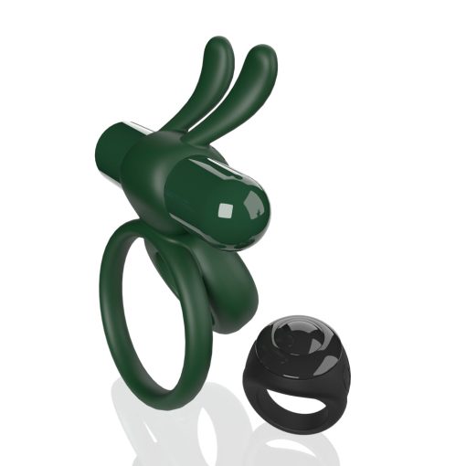 Screaming O Remote Controlled Ohare Vibrating Ring Green - Image 5