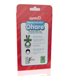 Screaming O Remote Controlled Ohare Vibrating Ring Green