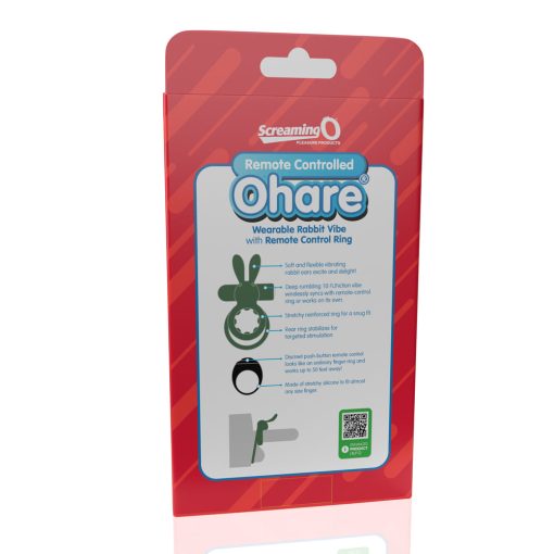 Screaming O Remote Controlled Ohare Vibrating Ring Green - Image 7