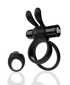 Screaming O Remote Controlled Ohare Xl Vibrating Ring Black