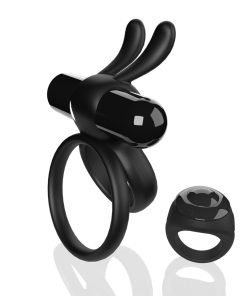 Screaming O Remote Controlled Ohare Xl Vibrating Ring Black