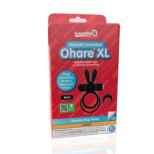 Screaming O Remote Controlled Ohare Xl Vibrating Ring Black - Image 6