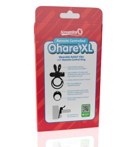 Screaming O Remote Controlled Ohare Xl Vibrating Ring Black