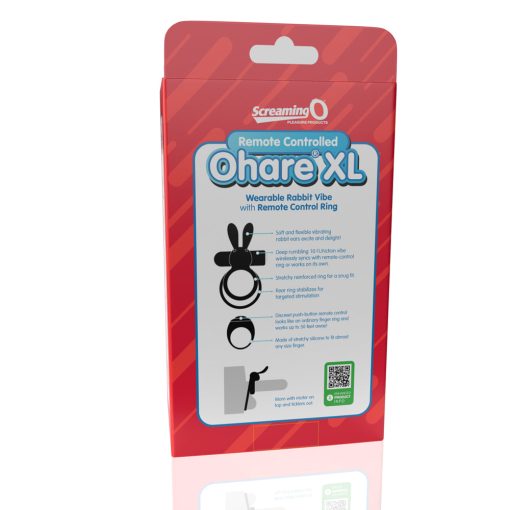 Screaming O Remote Controlled Ohare Xl Vibrating Ring Black - Image 7