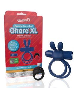 Screaming O Remote Controlled Ohare Xl Vibrating Ring Blue