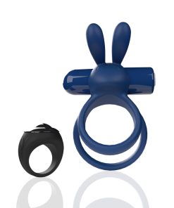 Screaming O Remote Controlled Ohare Xl Vibrating Ring Blue