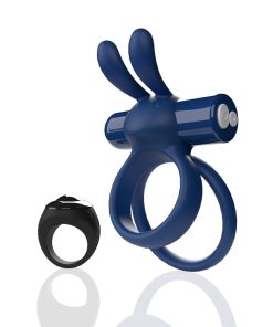 Screaming O Remote Controlled Ohare Xl Vibrating Ring Blue