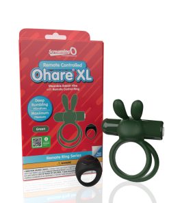Screaming O Remote Controlled Ohare Xl Vibrating Ring Green
