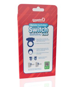 Screaming O Remote Controlled Switch Vibrating Ring Blue