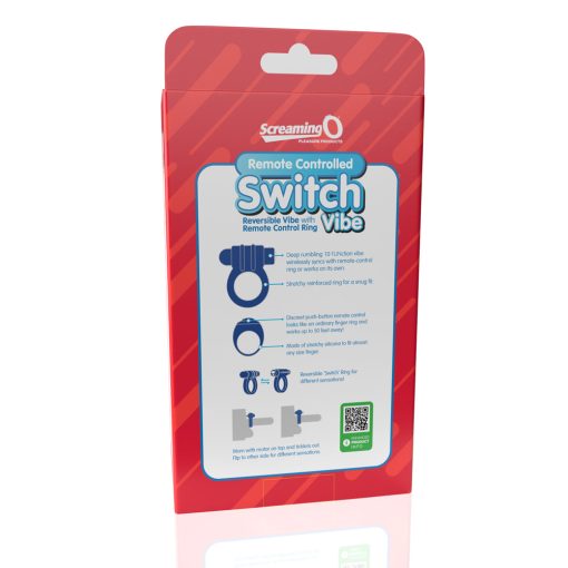 Screaming O Remote Controlled Switch Vibrating Ring Blue - Image 7