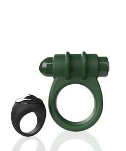 Screaming O Remote Controlled Switch Vibrating Ring Green