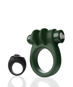 Screaming O Remote Controlled Switch Vibrating Ring Green