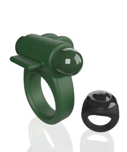 Screaming O Remote Controlled Switch Vibrating Ring Green