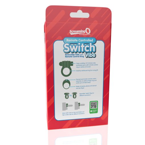 Screaming O Remote Controlled Switch Vibrating Ring Green - Image 7