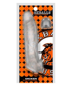 Oxballs Dicker Ultra-Slim Cocksheath Clear Ice