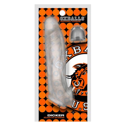 Oxballs Dicker Ultra-Slim Cocksheath Clear Ice