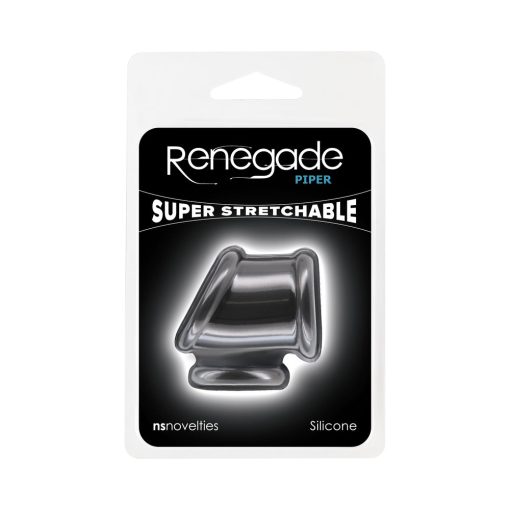 Renegade Piper Cock And Balls Ring Black