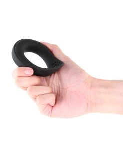 Renegade Slider Vibrating Cock Ring Black