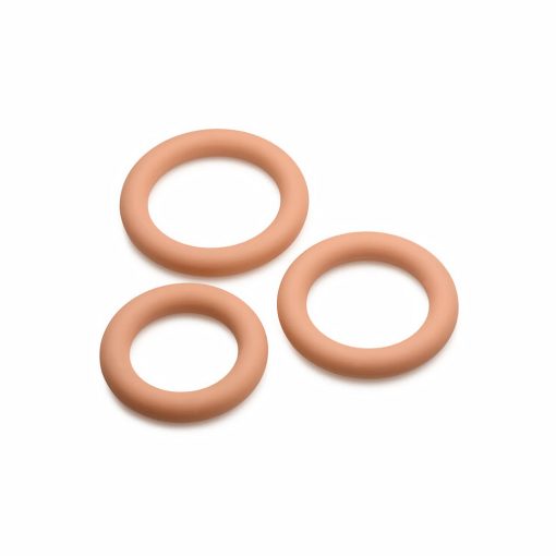 Jock Silicone Cock Ring 3-Piece Set Medium - Image 2