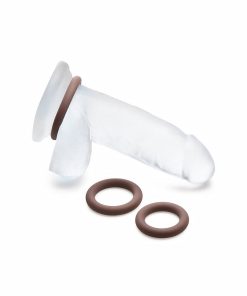 Jock Silicone Cock Ring 3-Piece Set Dark