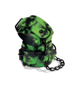 Stoner Vibes Chronic Collection Glow In The Dark Wrist Cuffs