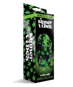 Stoner Vibes Chronic Collection Glow In The Dark Wrist Cuffs