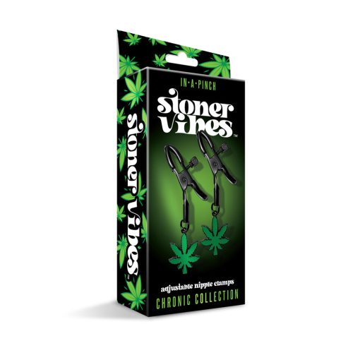 Stoner Vibes Chronic Collection Adjustable Nipple Clamps - Image 5