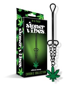 Stoner Vibes Chronic Collection Clitoral Clamp With Chain